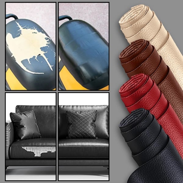 Самозалепваща еко кожа за поправка на кожени изделия LeatherPatch®
