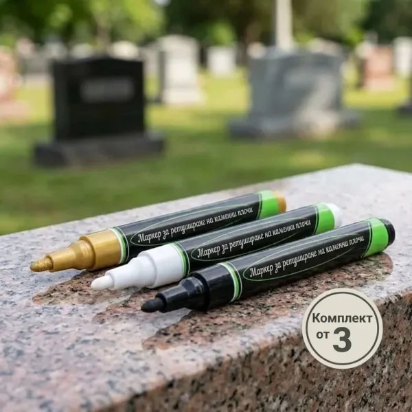 Маркери За Надписи Върху Камък (3 бр.) – GRAVEPEN®, markeri za nadpisi varhu kamak 3 br gravepen