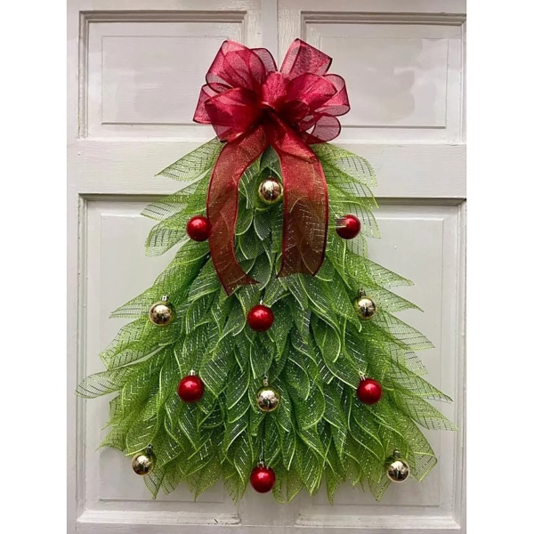 Ръчно Изработенa Коледна Елха - TREEWREATH®, rachno izrabotena koledna elha treewreath