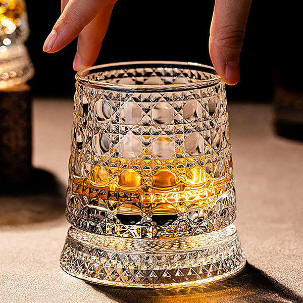 Въртяща Се Чаша За Уиски 260 мл – GLASORA®, vartyascha se chasha za uiski 260 ml glasora