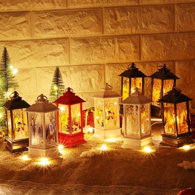Комплект 2бр. Коледни LED Фенери Със Сияещи Звезди – GLOWMAS®