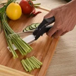 CLEVERCUTTER Професионално Нарязване с 2 в 1 Кухненска Ножица и Дъска за Рязане, clevercutter profesionalno naryazvane s 2 v 1 kuhnenska nojica i daska za ryazane