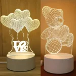 Декоративна 3D LED лампа LEDLOVE®