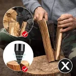 Накрайник за Цепене на Дърва WoodCracker®, nakrainik za cepene na durva