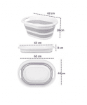 Практичен Сгъваем Леген FlexiBasket 40lFlexiBasket 40л, Praktichen sgavaem legen