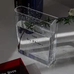 Стилна Ваза за Цветя Във Формата на Книга FLOWERFRAME®, stilna vaza za cvetya vav formata na kniga flowerframe