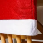 Комплект 4бр. Коледни Покривала За Столове SANTASEAT®, komplekt 4br koledni pokrivala za stolove santaseat