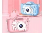 Детски Цифров Фотоапарат Еднорог с Вградени Игри - PIXIKID®, detski cifrov fotoaparat ednorog s vgradeni igri pixikid