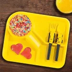 Детска Забавна Чиния с Прибори За Хранене - JOOPLATE®, detska zabavna chiniya s pribori za hranene jooplate