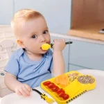 Детска Забавна Чиния с Прибори За Хранене - JOOPLATE®, detska zabavna chiniya s pribori za hranene jooplate