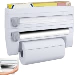 Мултифункционален Стенен Кухненски Органайзер 4в1 - FOILSTATION®, multifunkcionalen stenen kuhnenski organaizer 4v1 foilstation