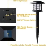 6 бр. Соларни Лампи За Градина LUMITRAD®, 6 br solarni lampi za gradina lumitrad