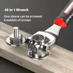 48 в 1 Мултифункционален Ключ - WRENCHELITE®, 48 v 1 multifunkcionalen kluch wrenchelite
