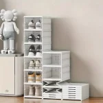 Сгъваем Шкаф За Обувки с Прозрачни Вратички - SHOZBOX®, sgavaem shkaf za obuvki s prozrachni vratichki shozbox