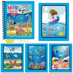 Многократна Книжка За Оцветяване с Вода – WONDERINK®